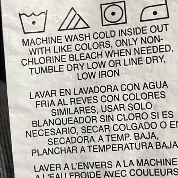 NWOT Lee Platinum Label Gray Jean Jacket.  Size M medium 8/10 98% cotton - Picture 10 of 11